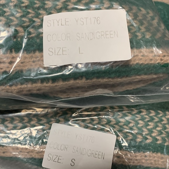 Women’s POL Long Striped Oversized Knit Cardigan Sweater NEW - Picture 7 of 7